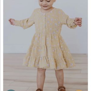 ISO!! Roolee “Well I’ll be” lemon chiffon  toddler dress